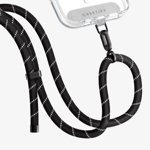 CASETiFY Black Phone Lanyard